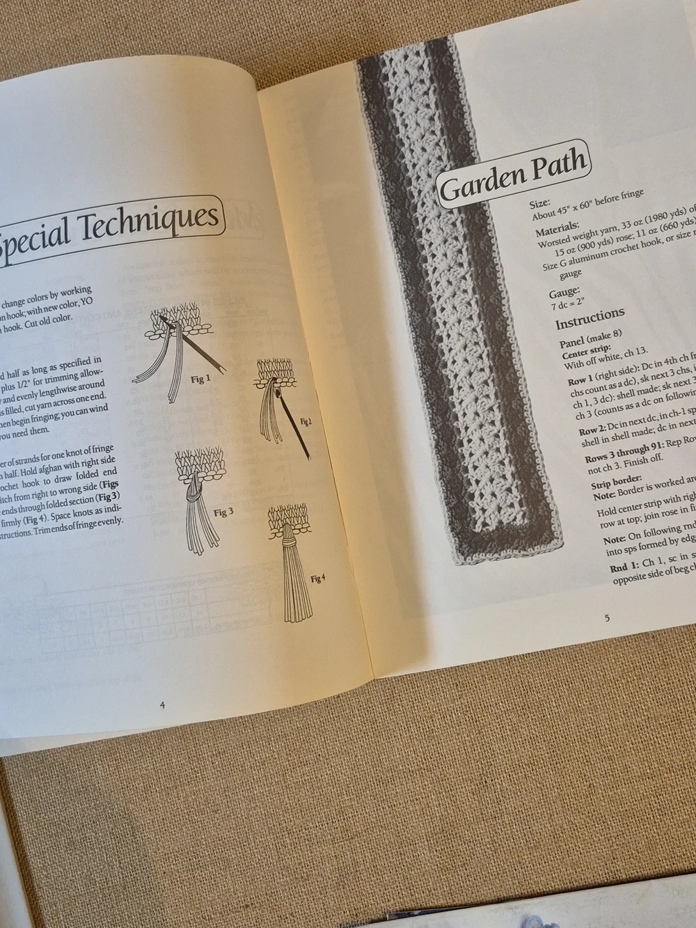 Vintage 1990's/2002 Lot Of 4 Mile-A-Minute Crochet Pattern Books - Picture 4 of 14